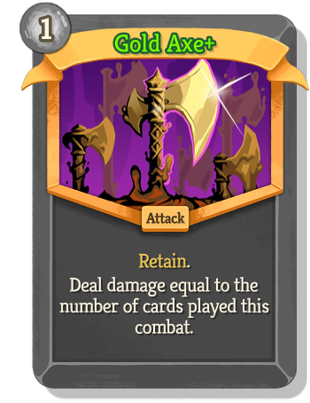 Gold Axe+