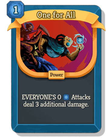One for All