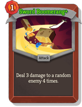 Sword Boomerang+