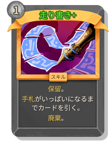走り書き+