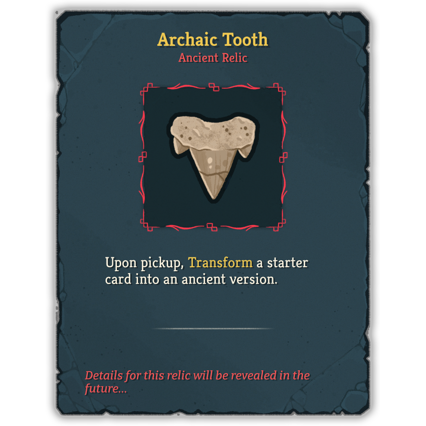 Archaic Tooth