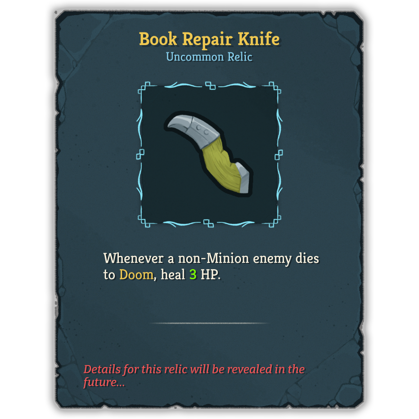 Book Repair Knife
