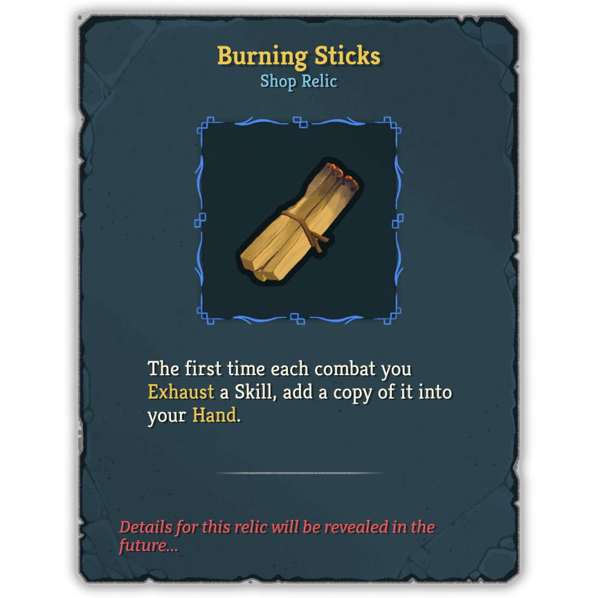 Burning Sticks