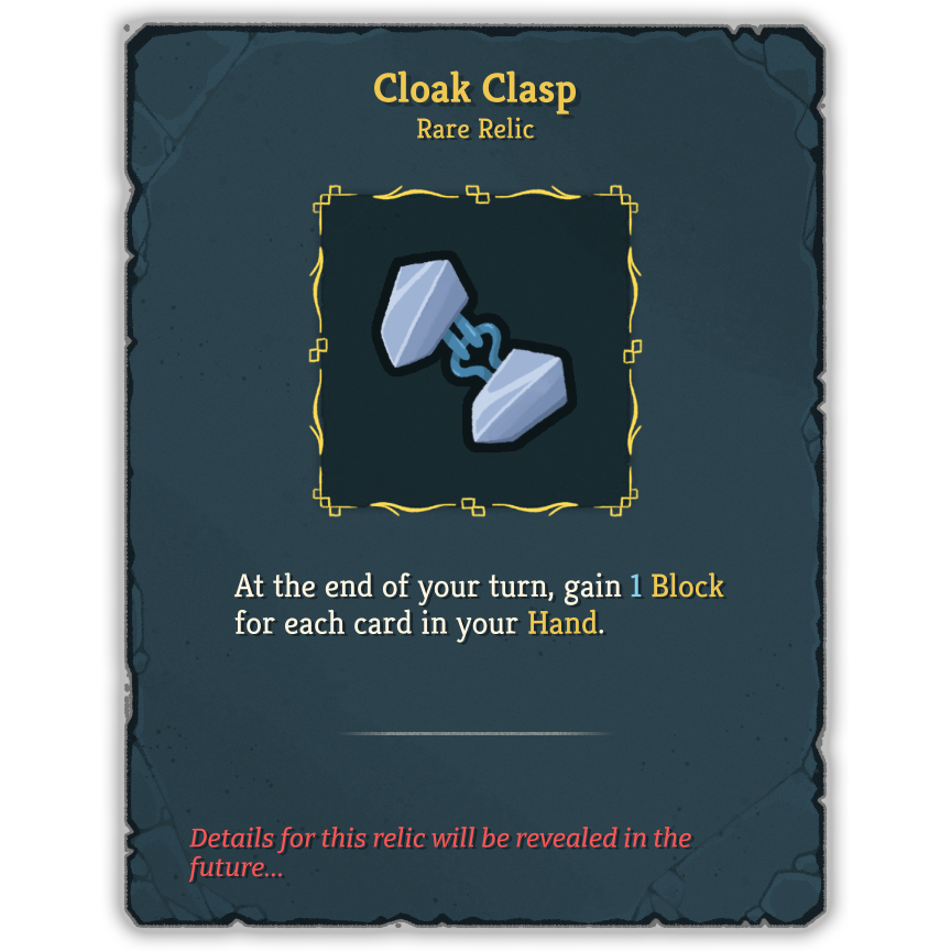 Cloak Clasp