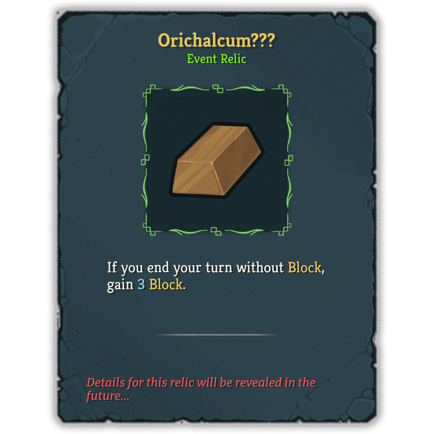 Orichalcum???