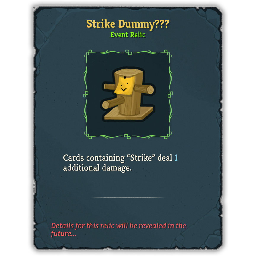 Strike Dummy???