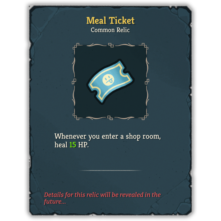 Meal Ticket