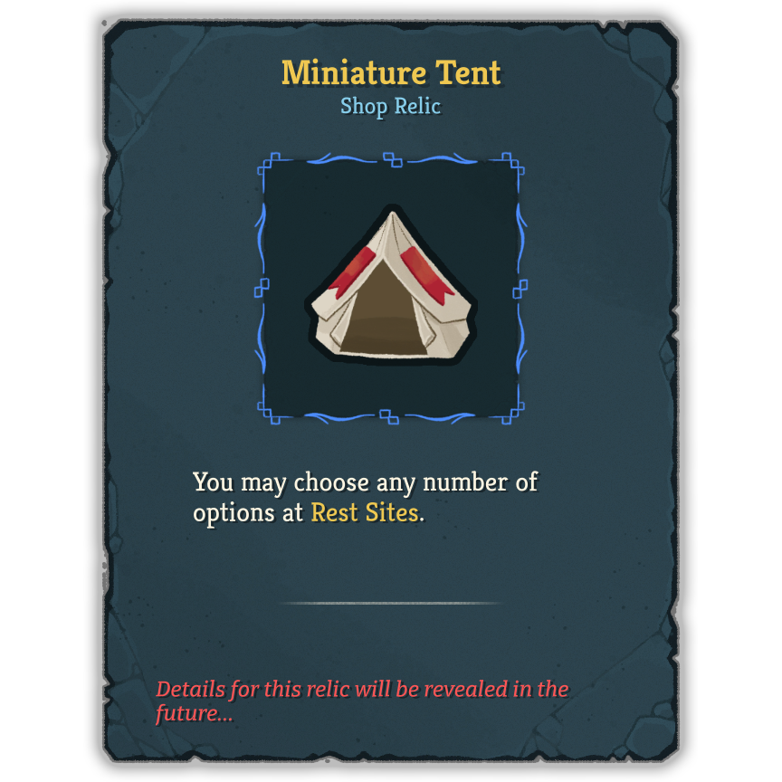 Miniature Tent