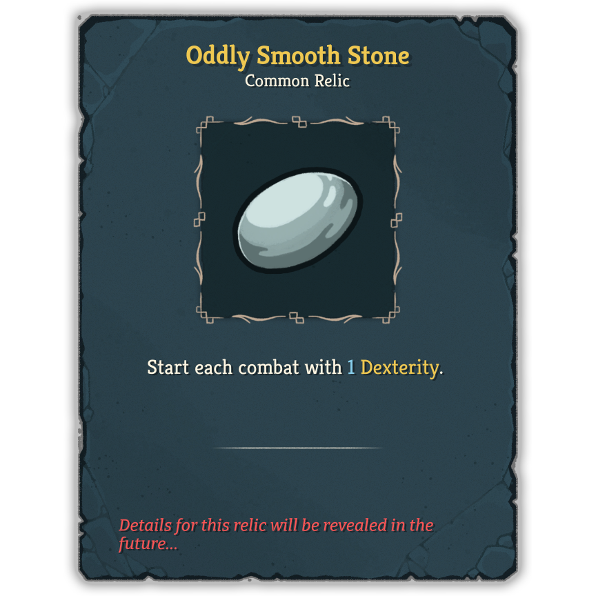 Oddly Smooth Stone