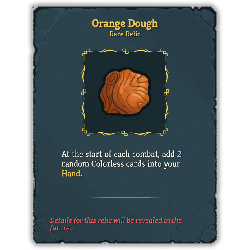 Orange Dough