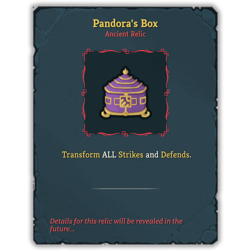 Pandora's Box
