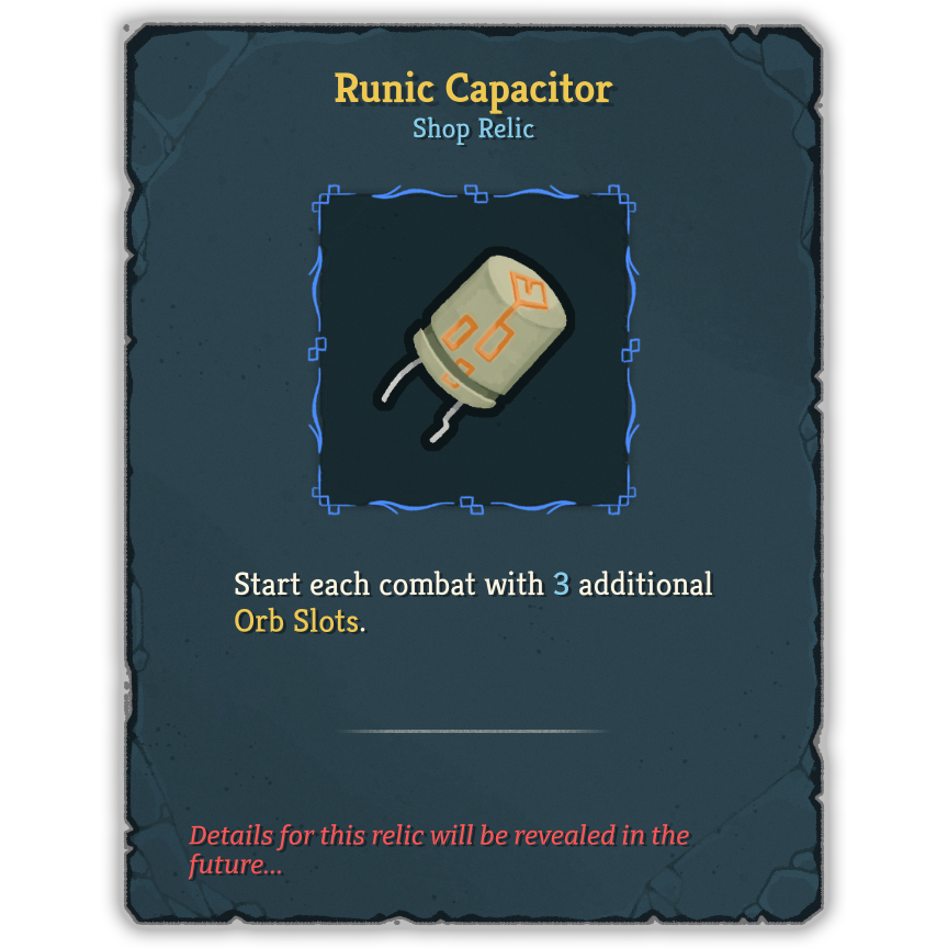 Runic Capacitor