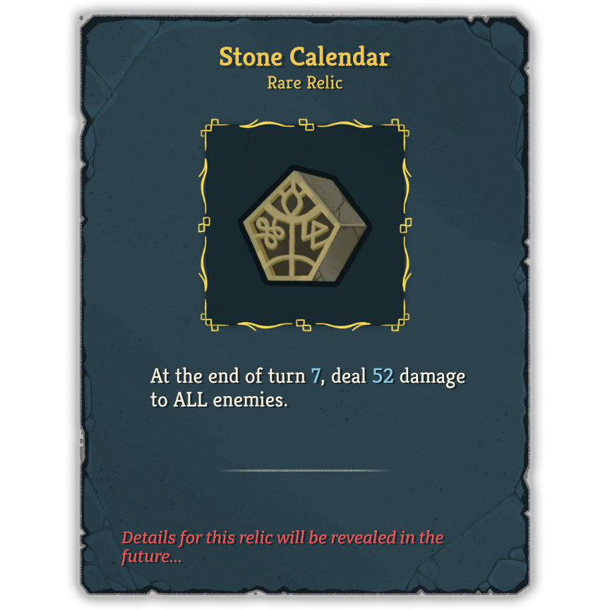 Stone Calendar