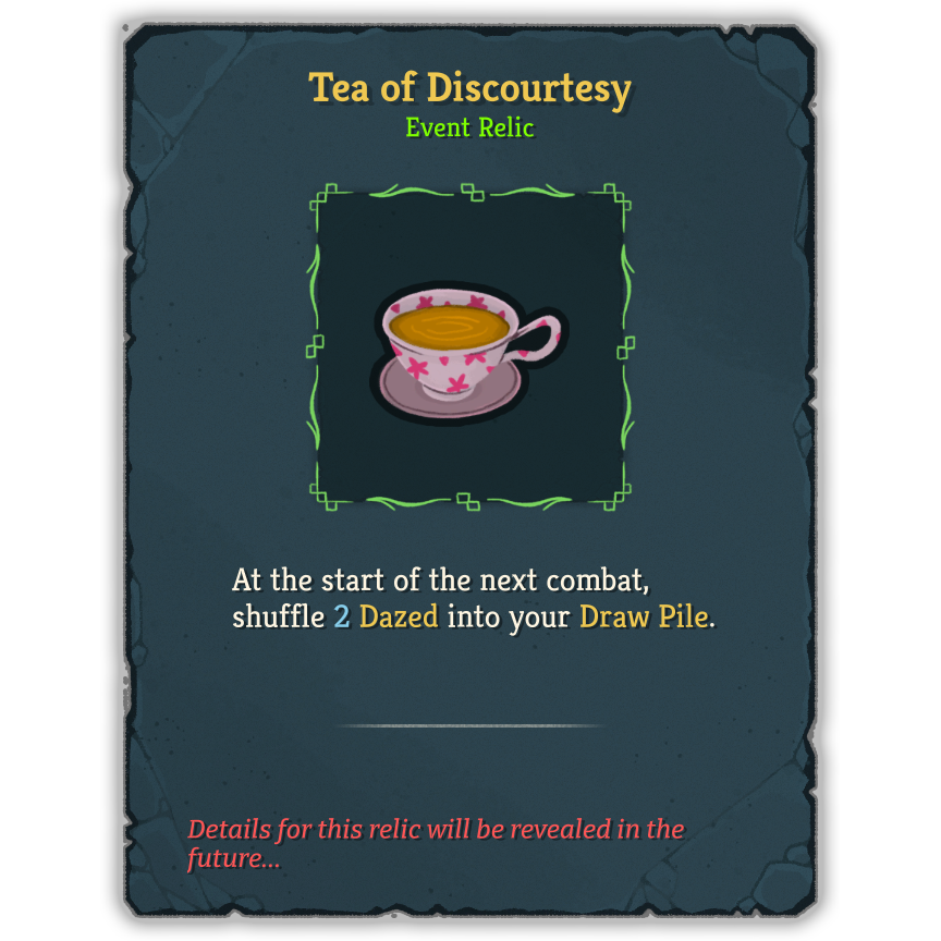 Tea of Discourtesy