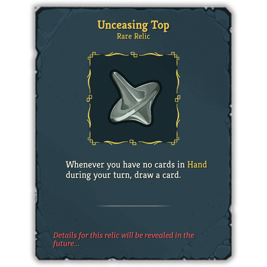 Unceasing Top