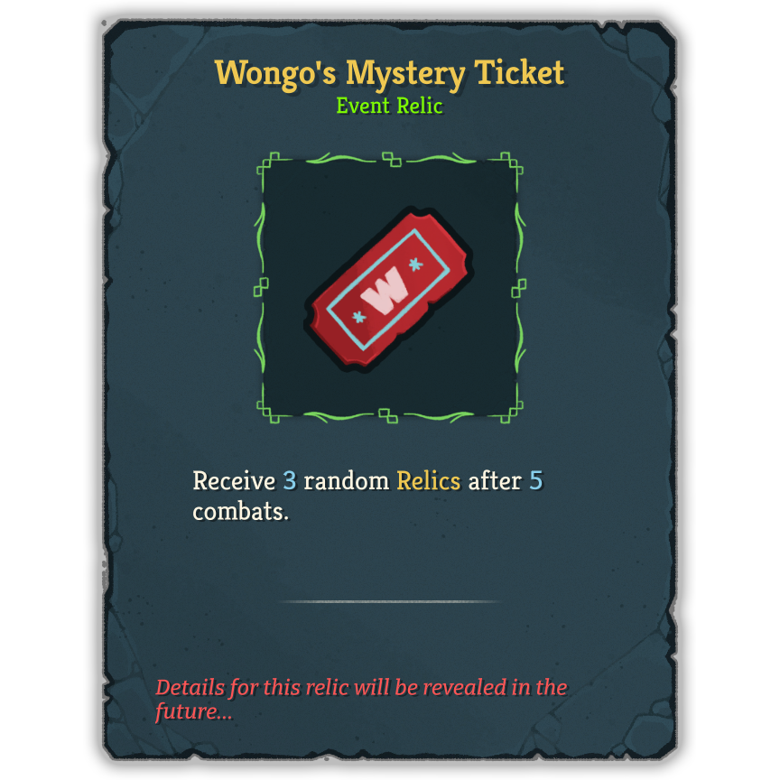 Wongo's Mystery Ticket